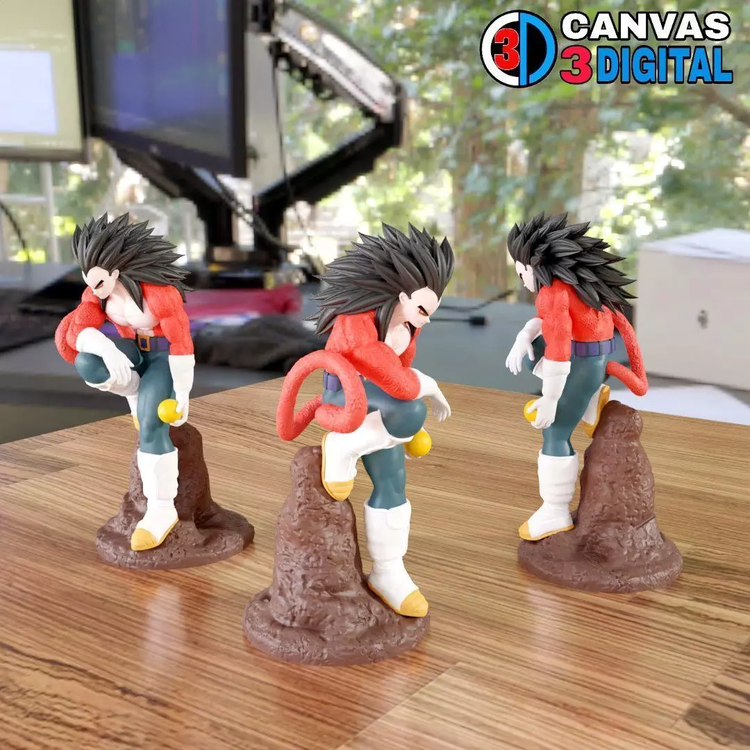 VEGETA SSJ4 3D print model