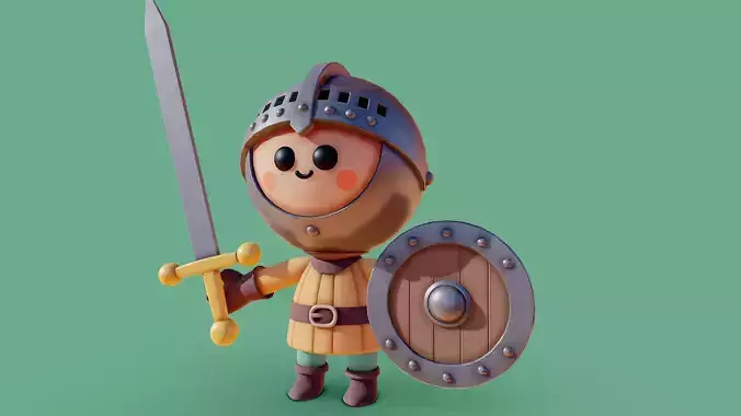 Baby Medieval Character 1