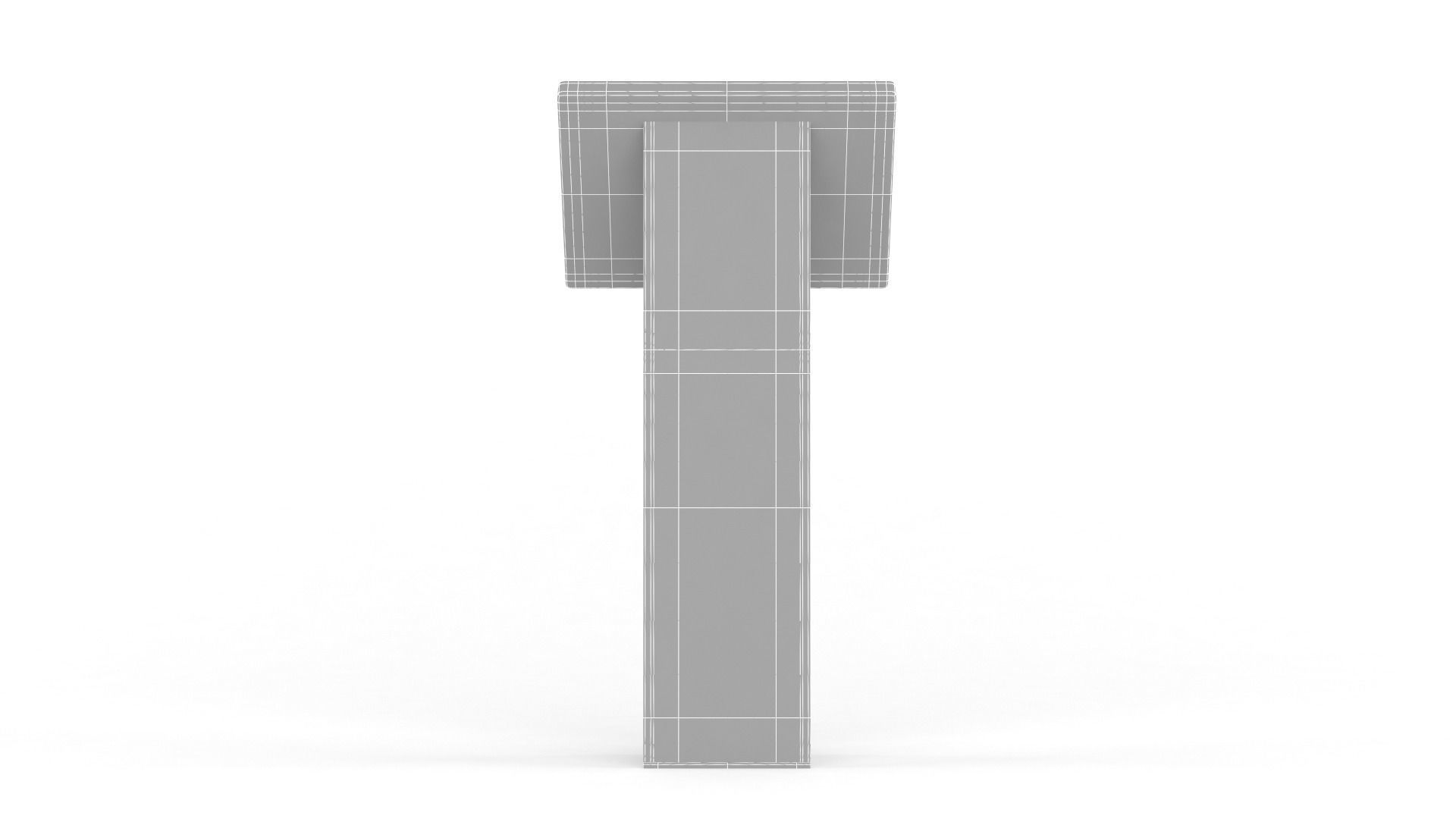 Electronic Kiosk 3D model_8