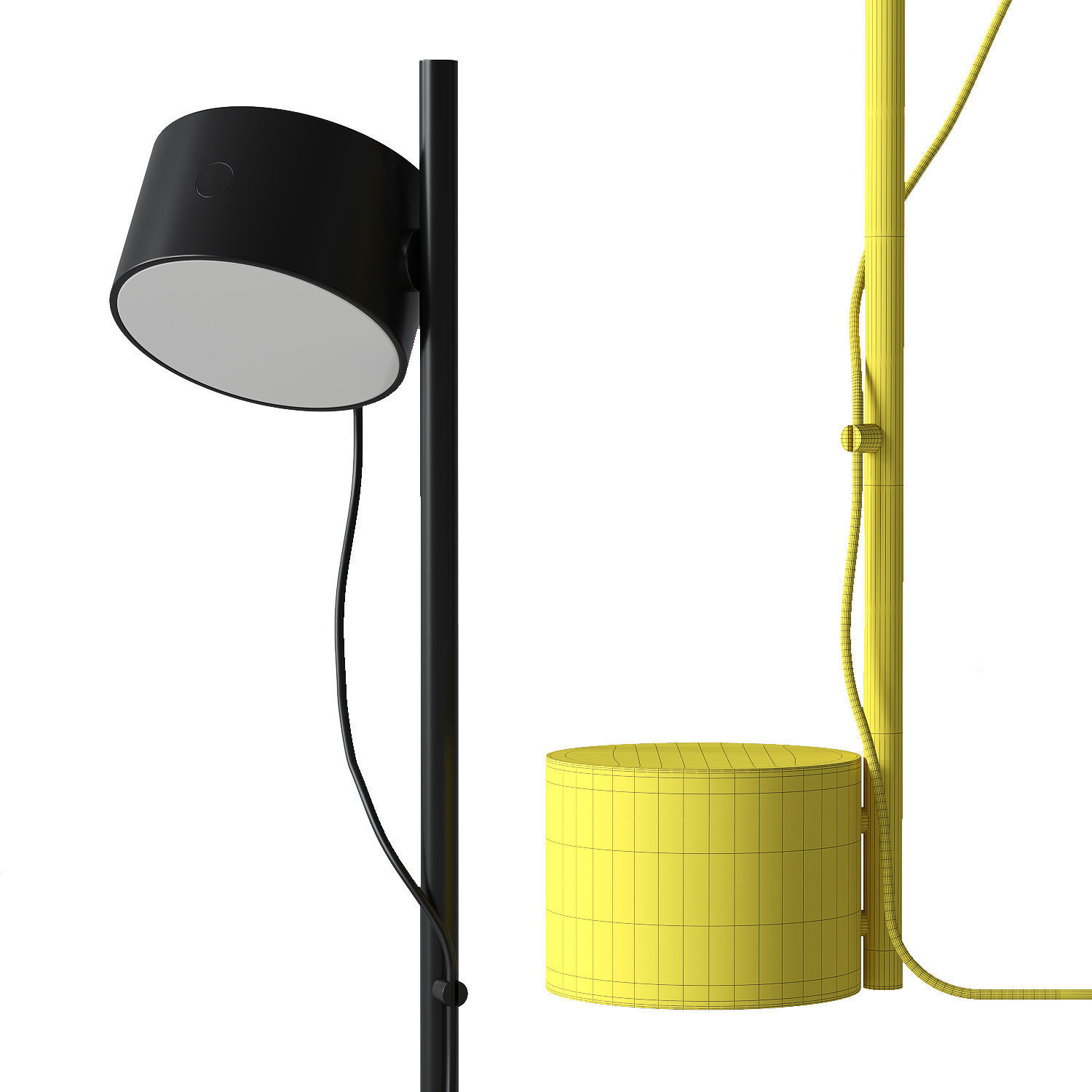 Muuto Post Table Lamp 3D model_3