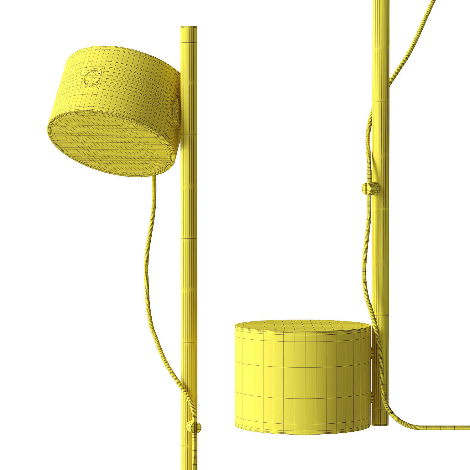 Muuto Post Table Lamp 3D model_2