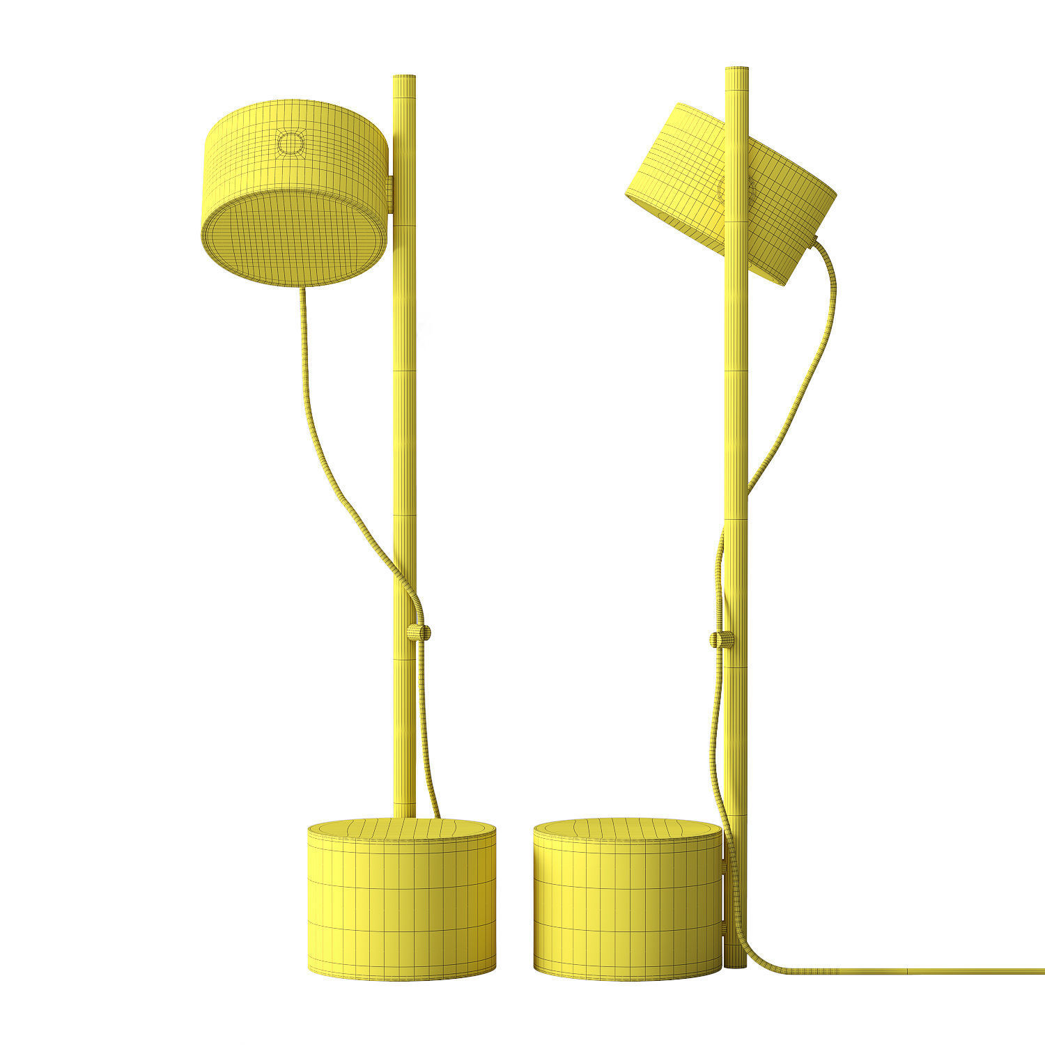 Muuto Post Table Lamp 3D model_1