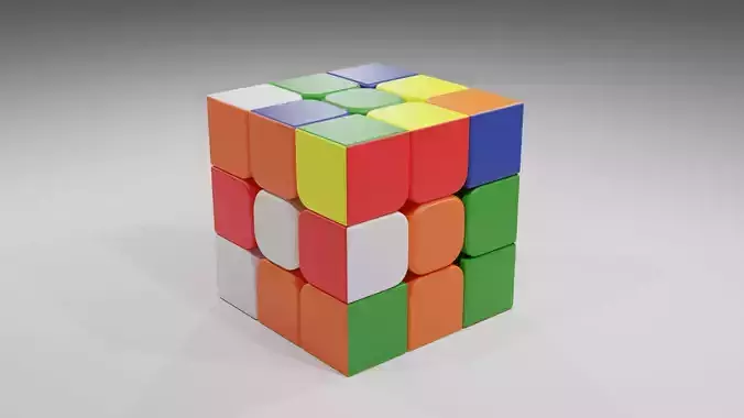 Rubik Cube 3D model