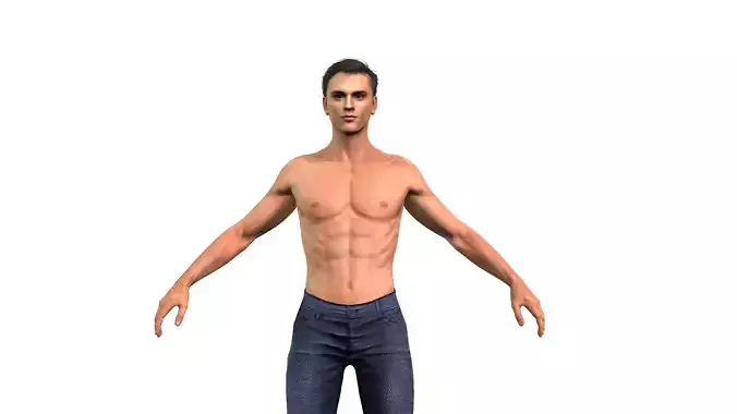High-Quality 3D Male Model 3D model