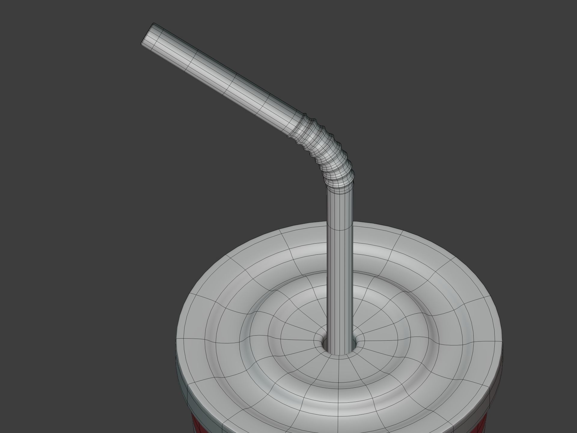 Cartoon Fast Food Pack - Burger Pizza Hot Dog Icons 3D model_17