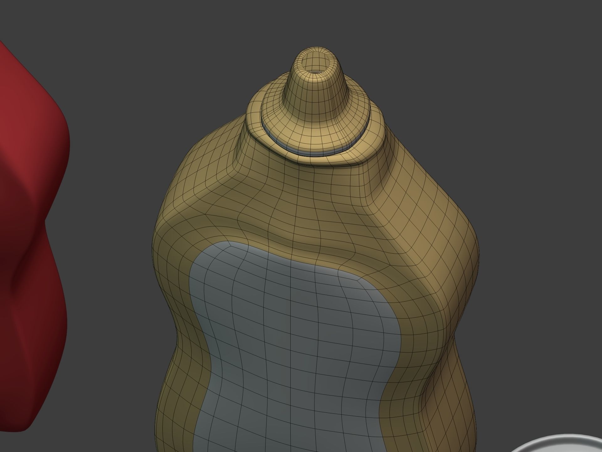 Cartoon Fast Food Pack - Burger Pizza Hot Dog Icons 3D model_22