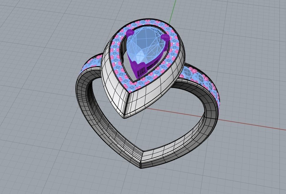 MESSIKA FIERY RING 3D model_2