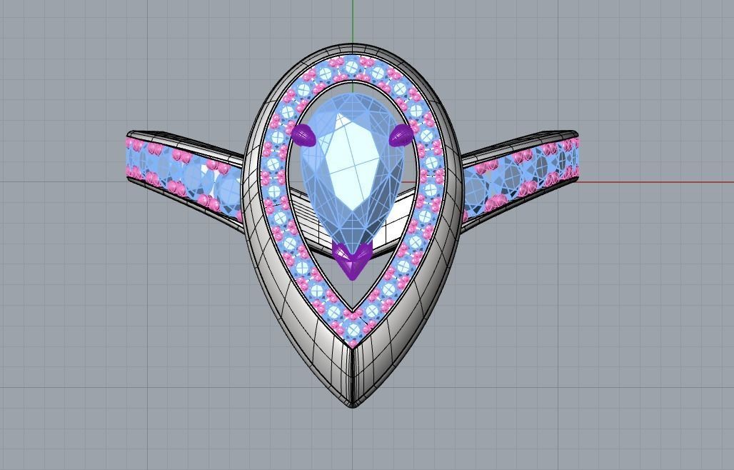MESSIKA FIERY RING 3D model_5