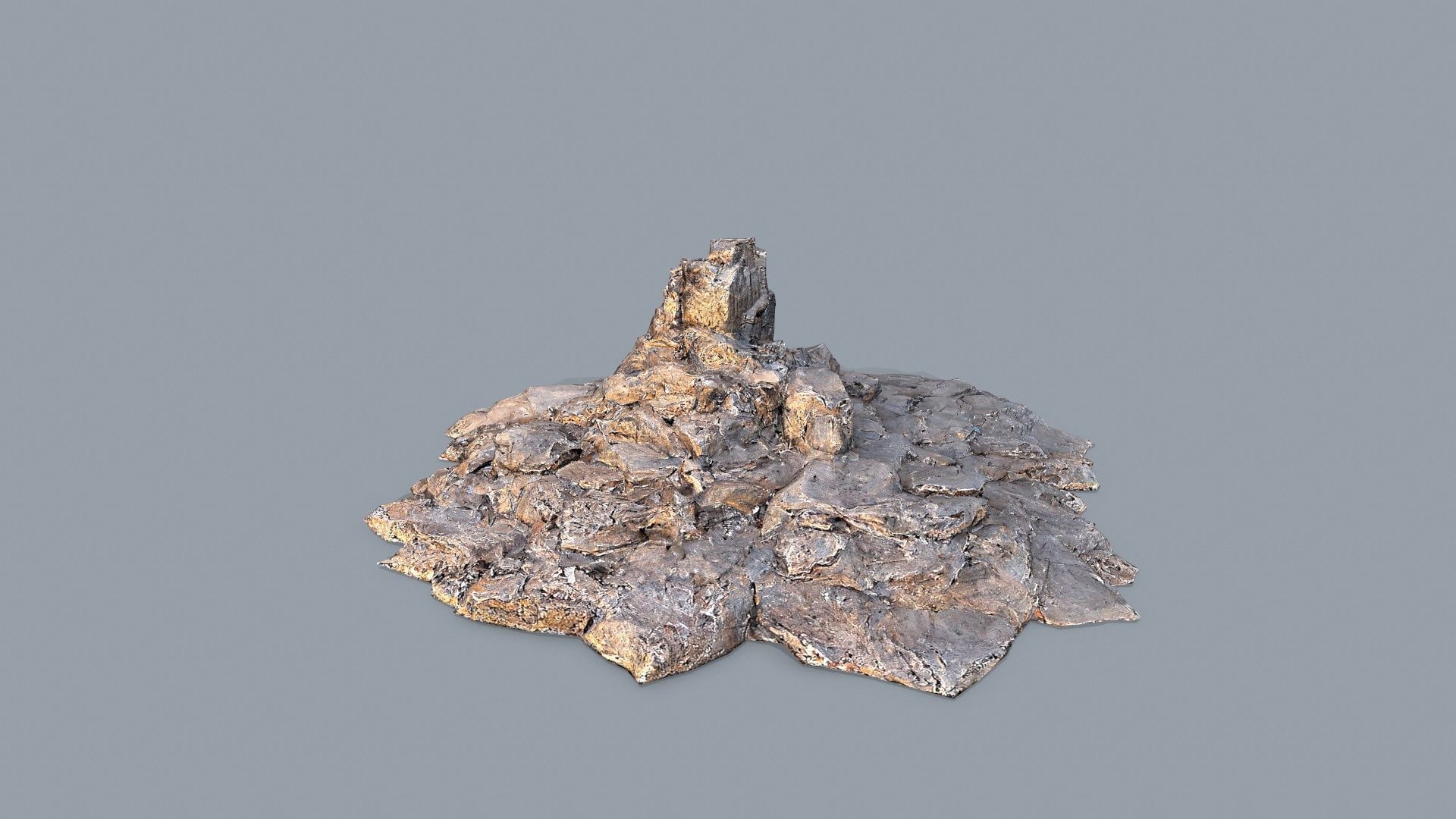 Arizona Desert Rocks Low-poly 3D model_14