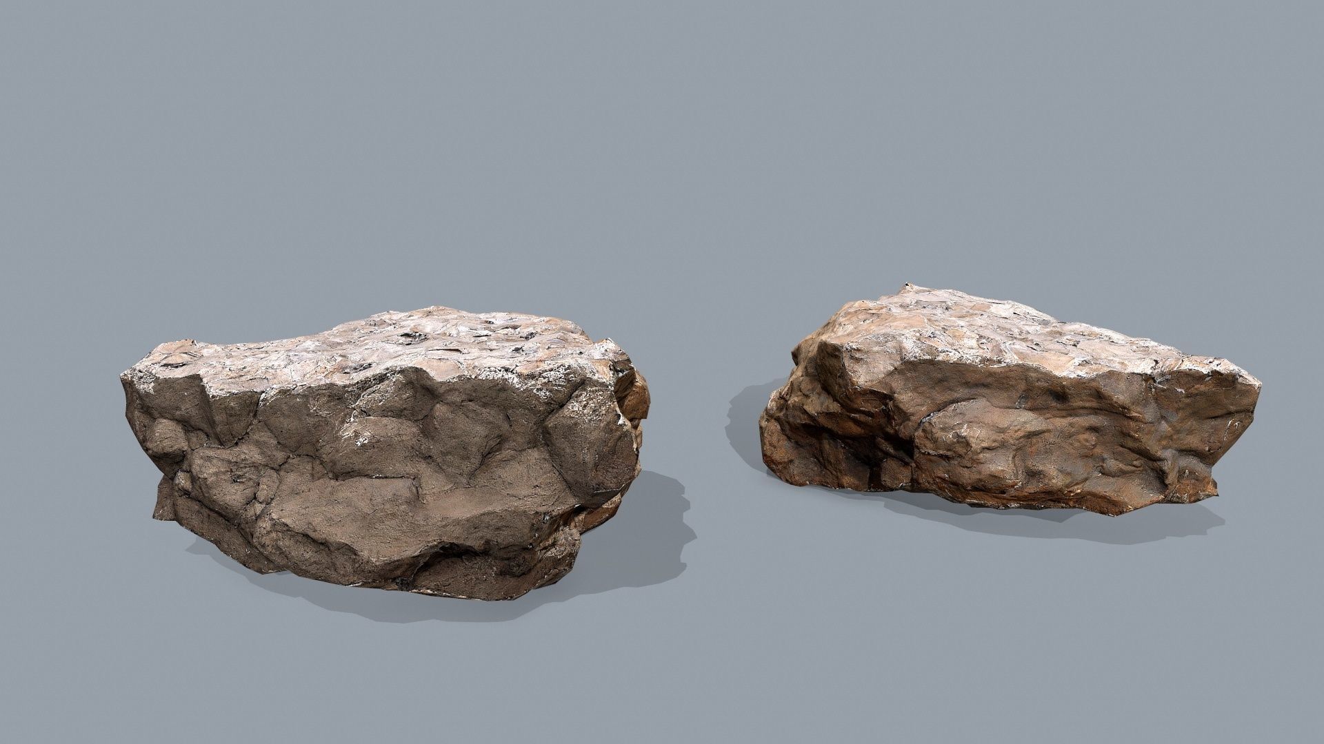 Arizona Desert Rocks Low-poly 3D model_9