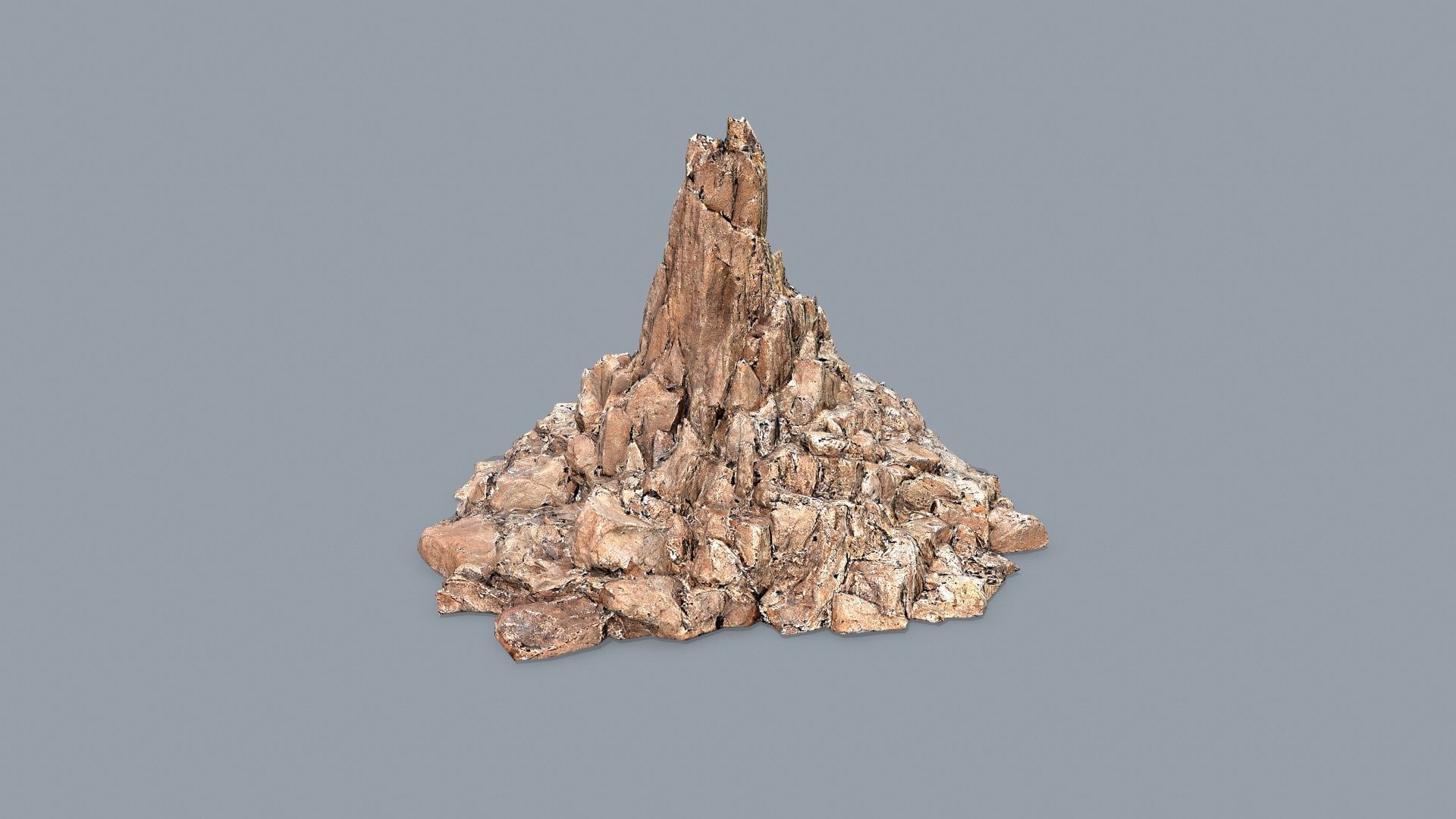 Arizona Desert Rocks Low-poly 3D model_13