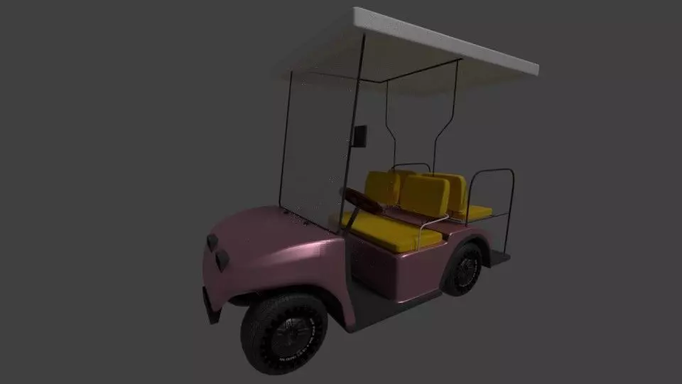 Golf Cart Free 3D model