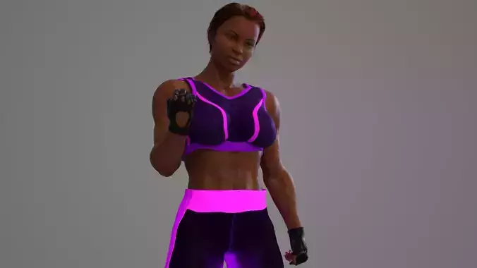 African American Fitness Trainer