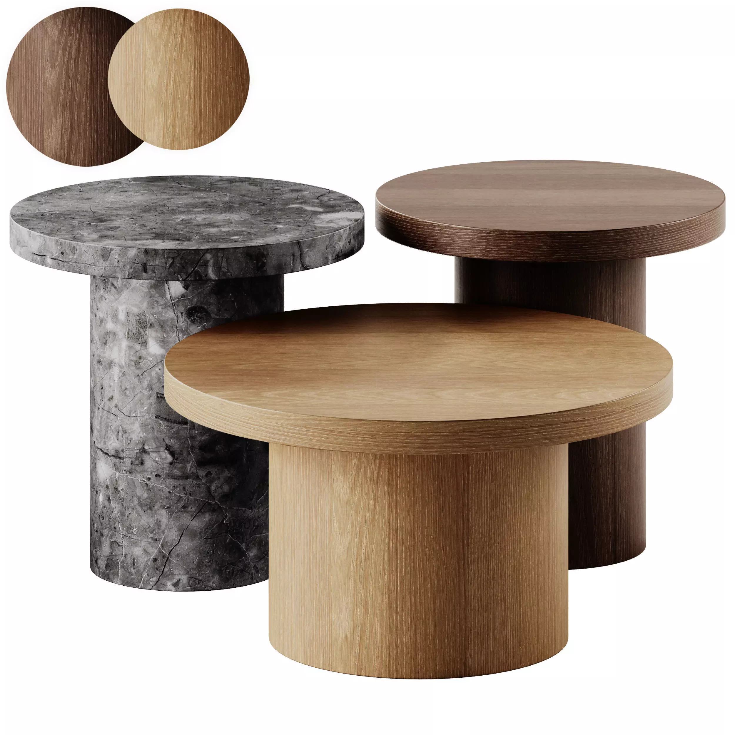 E15 Enoki Migoto Coffee Table 3D model_0