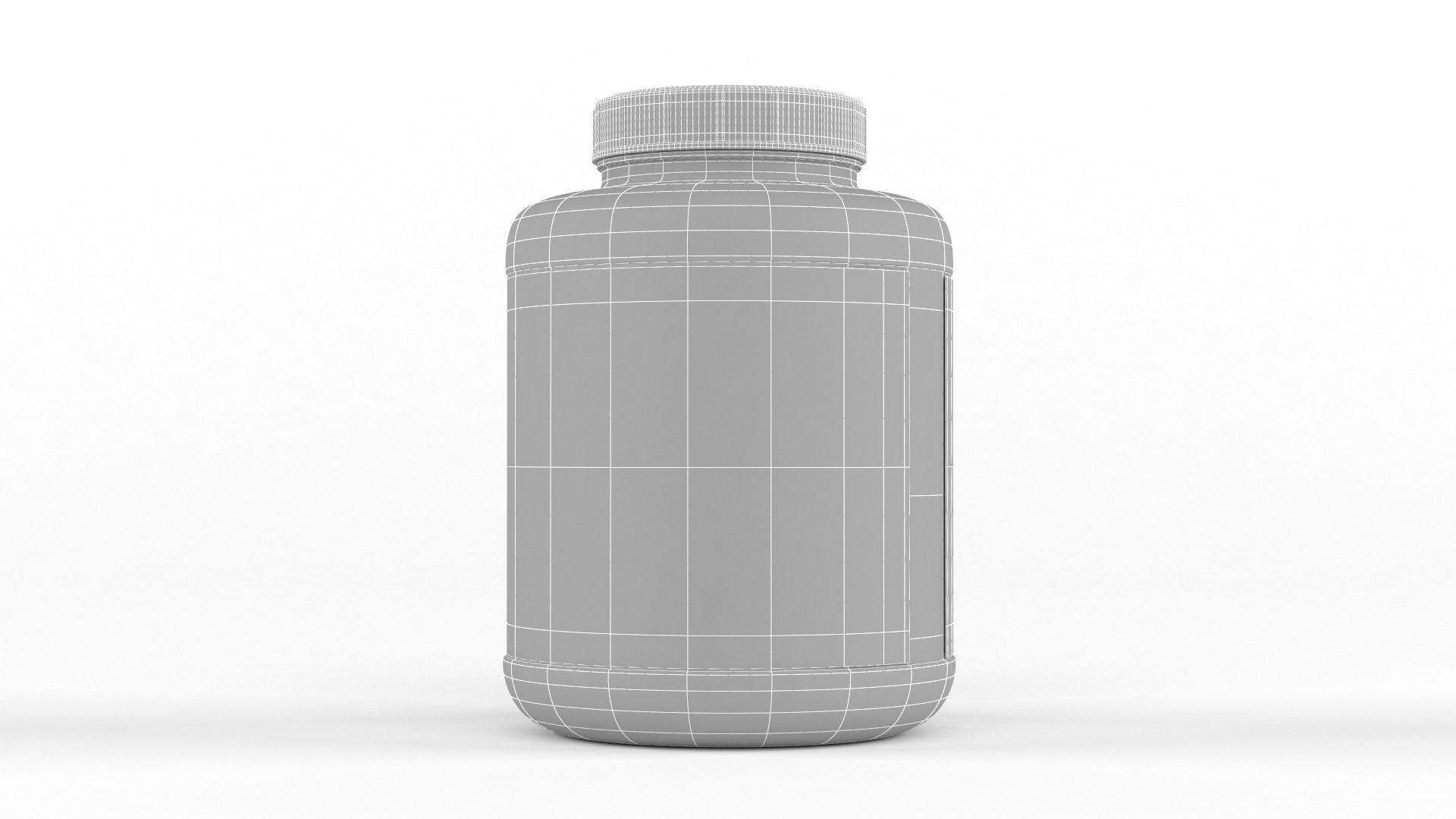 Protein Powder 3D model_11