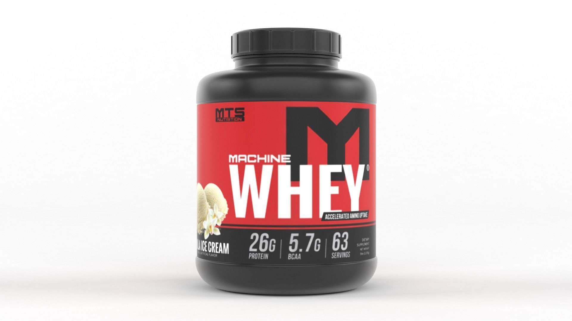 Protein Powder 3D model_1