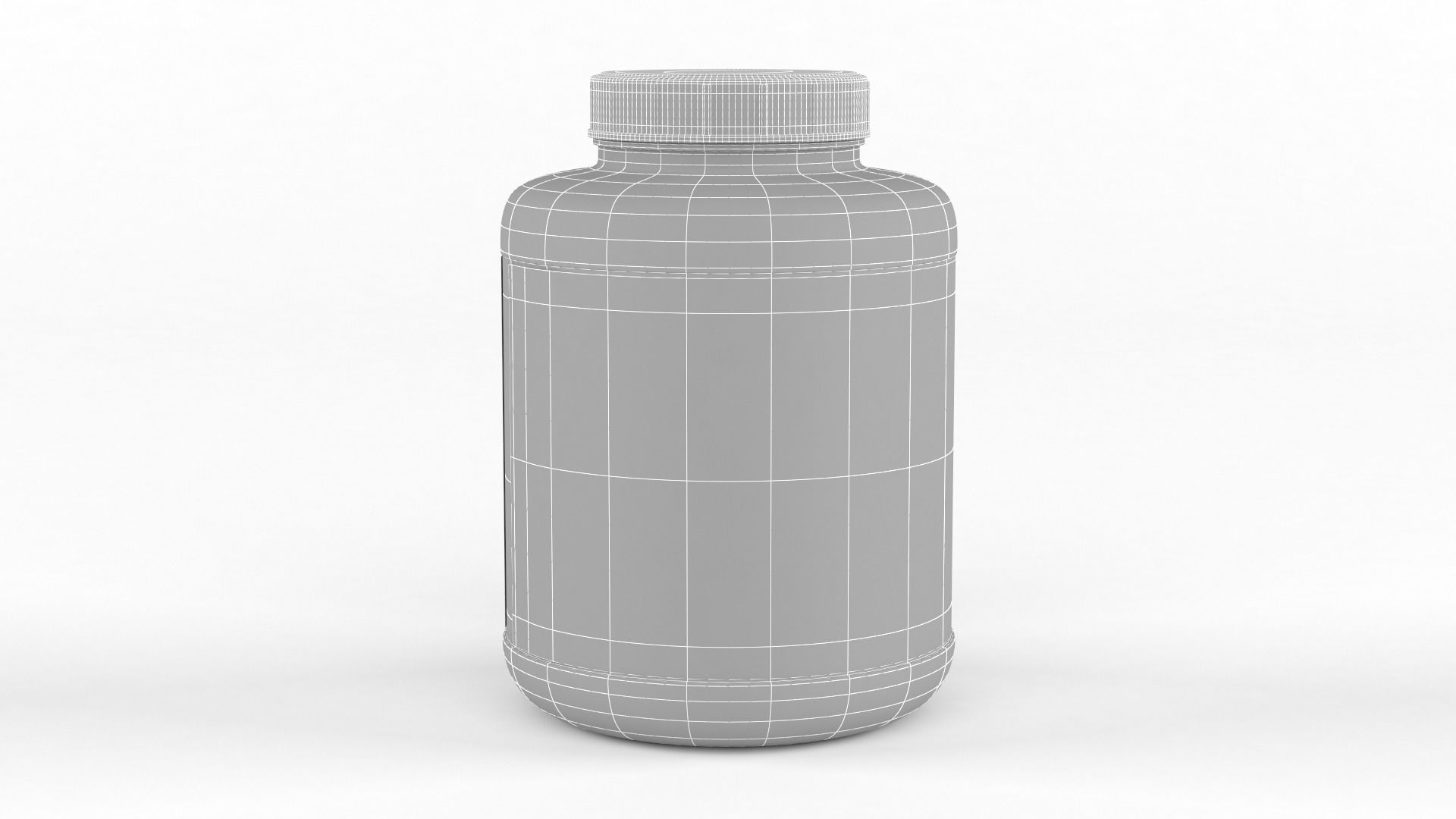 Protein Powder 3D model_12