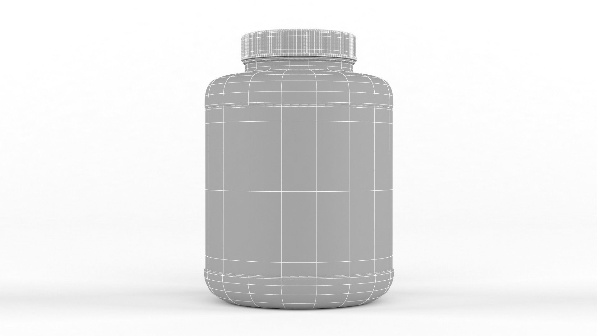 Protein Powder 3D model_10