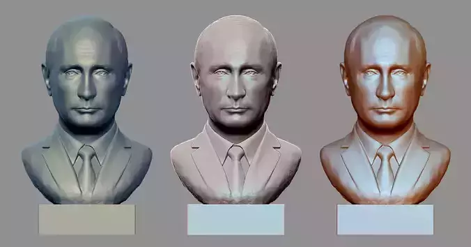 bust Putin