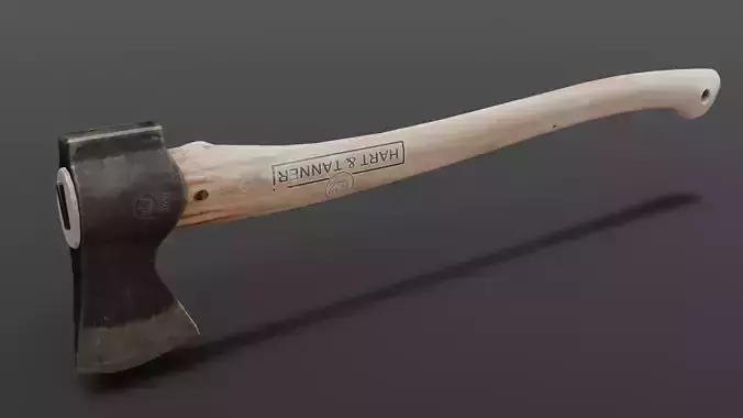 Axe Tool 3D Model