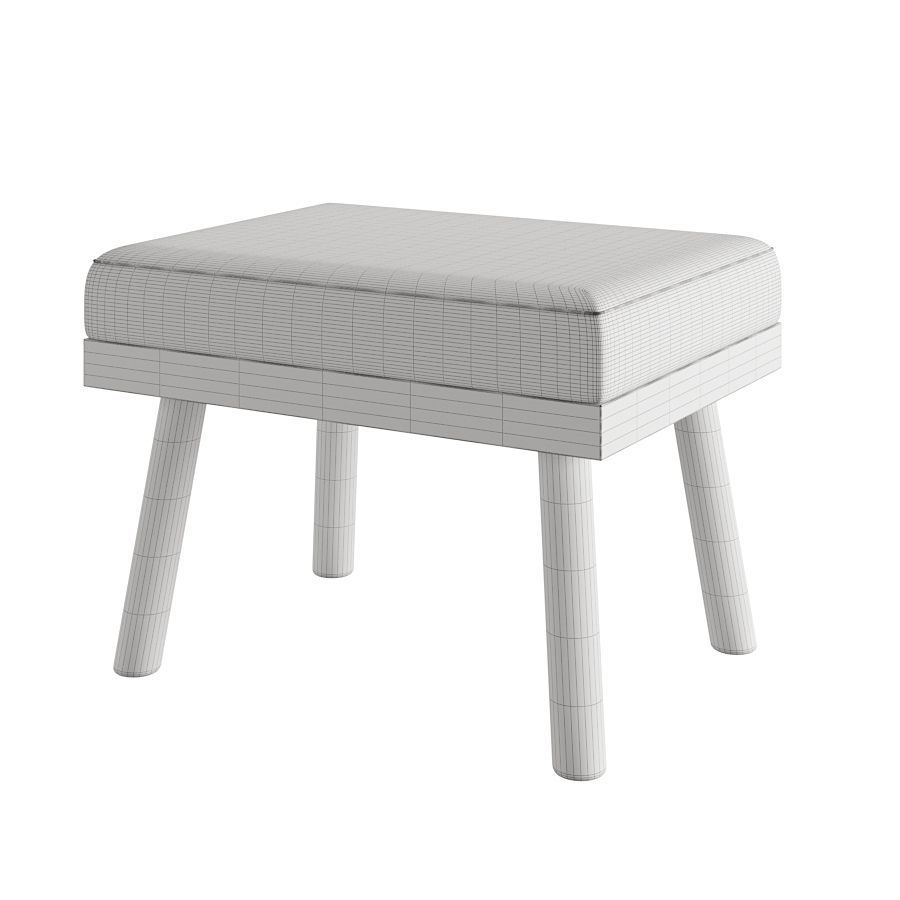 Puff Seating  3D model_4