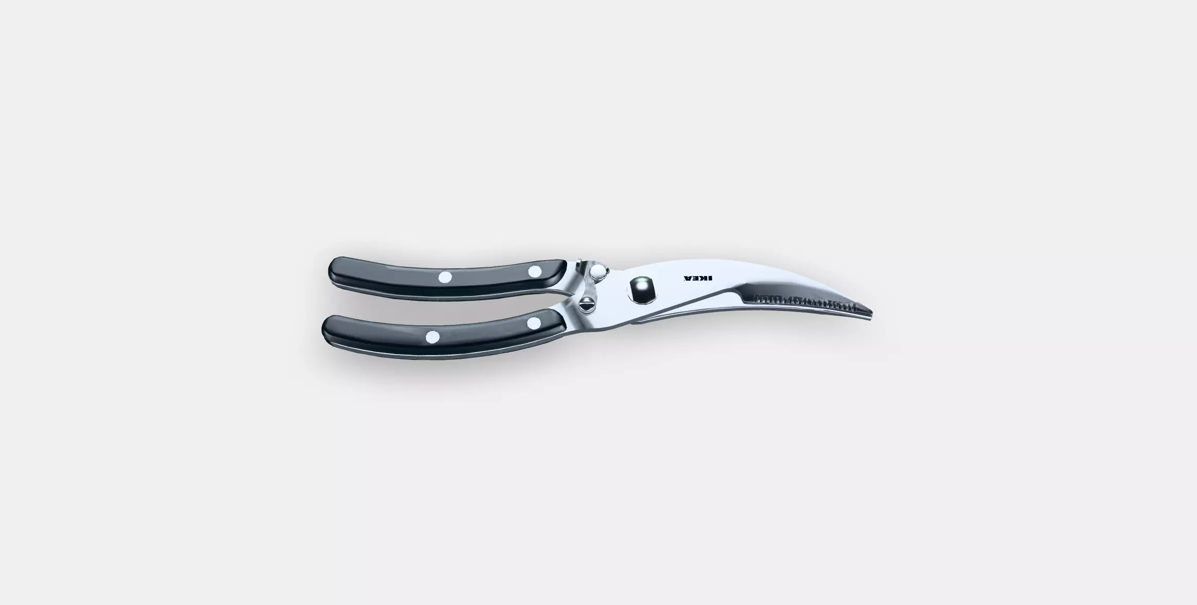 PRESTERA Fish-poultry shears Low-poly 3D model