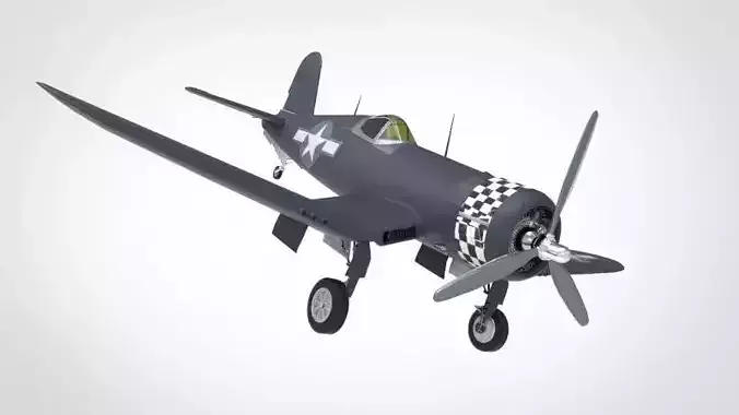 F4U Corsair 3D model