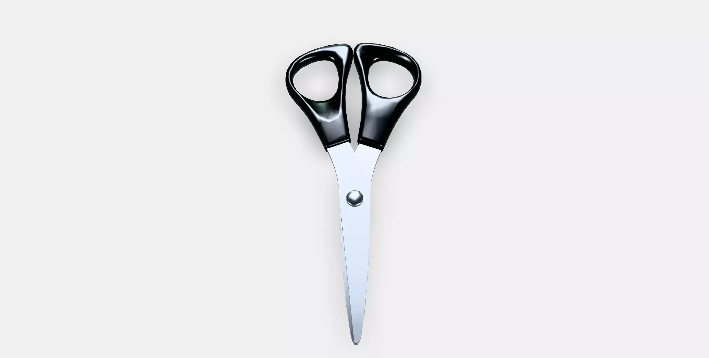 MANOGA Scissors Low-poly 3D model