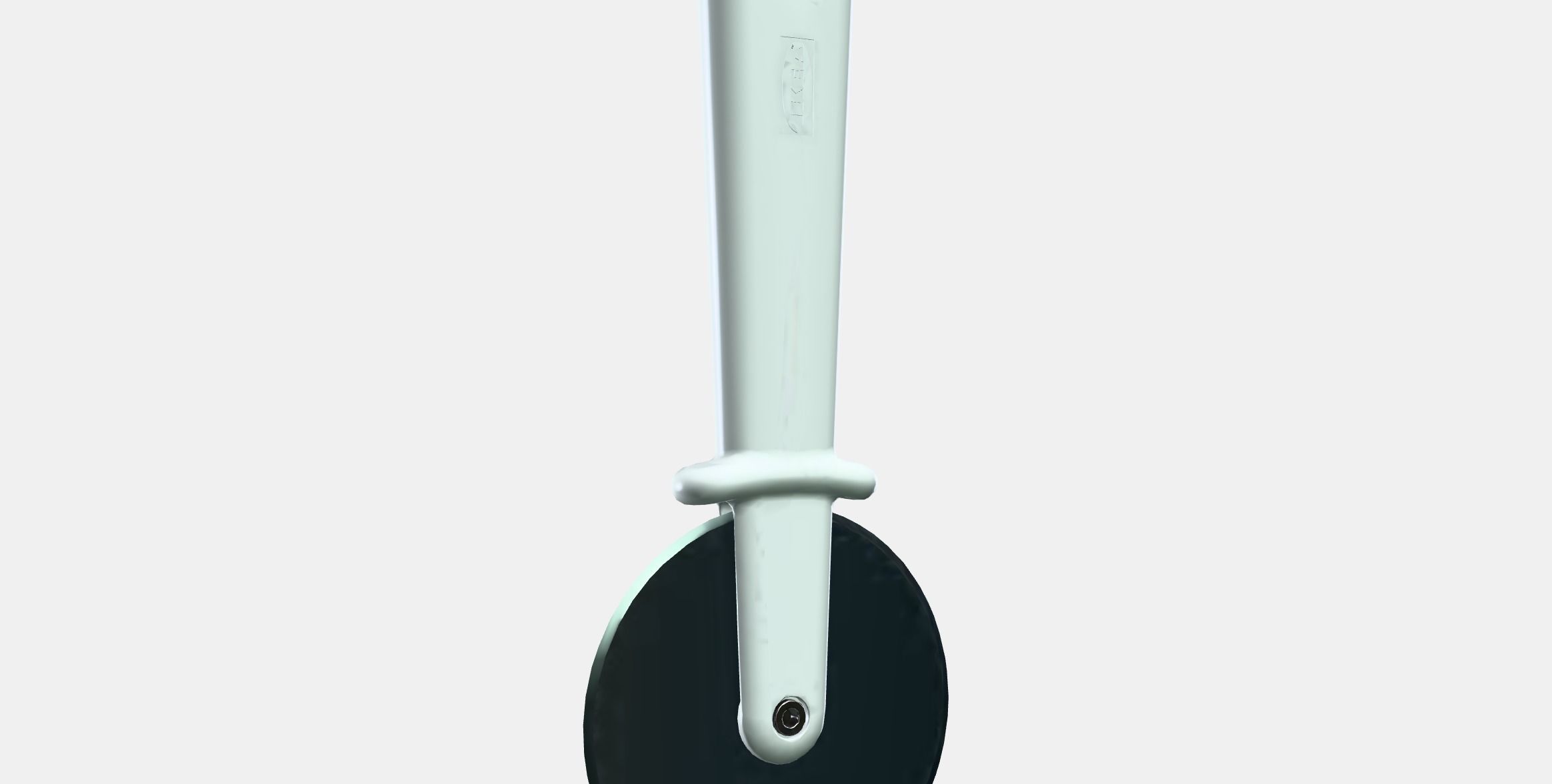 UPPFYLLD Pizza cutter Low-poly 3D model_9