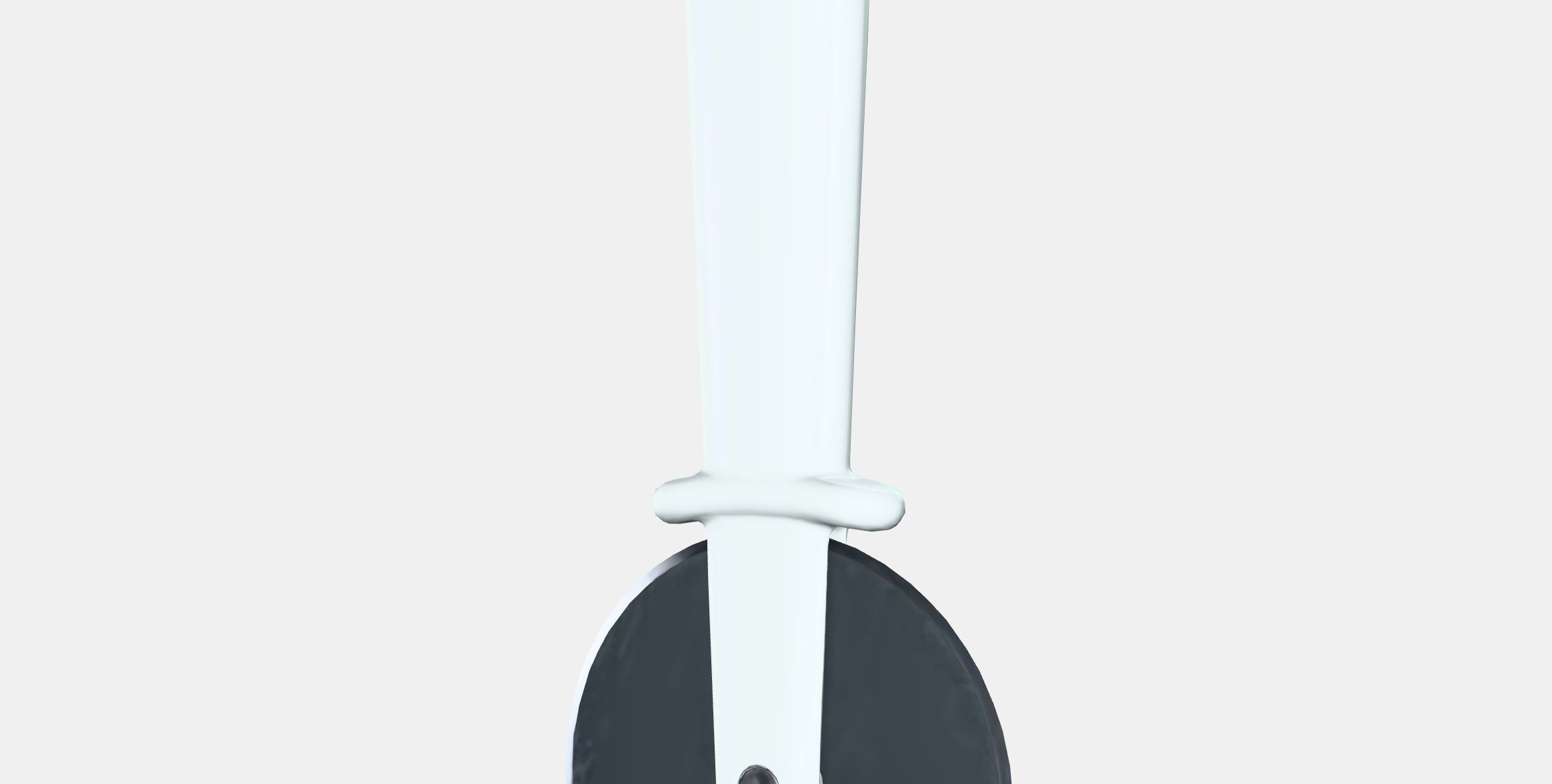 UPPFYLLD Pizza cutter Low-poly 3D model_6
