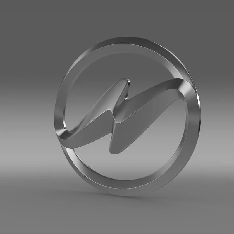 Higer logo 3D model