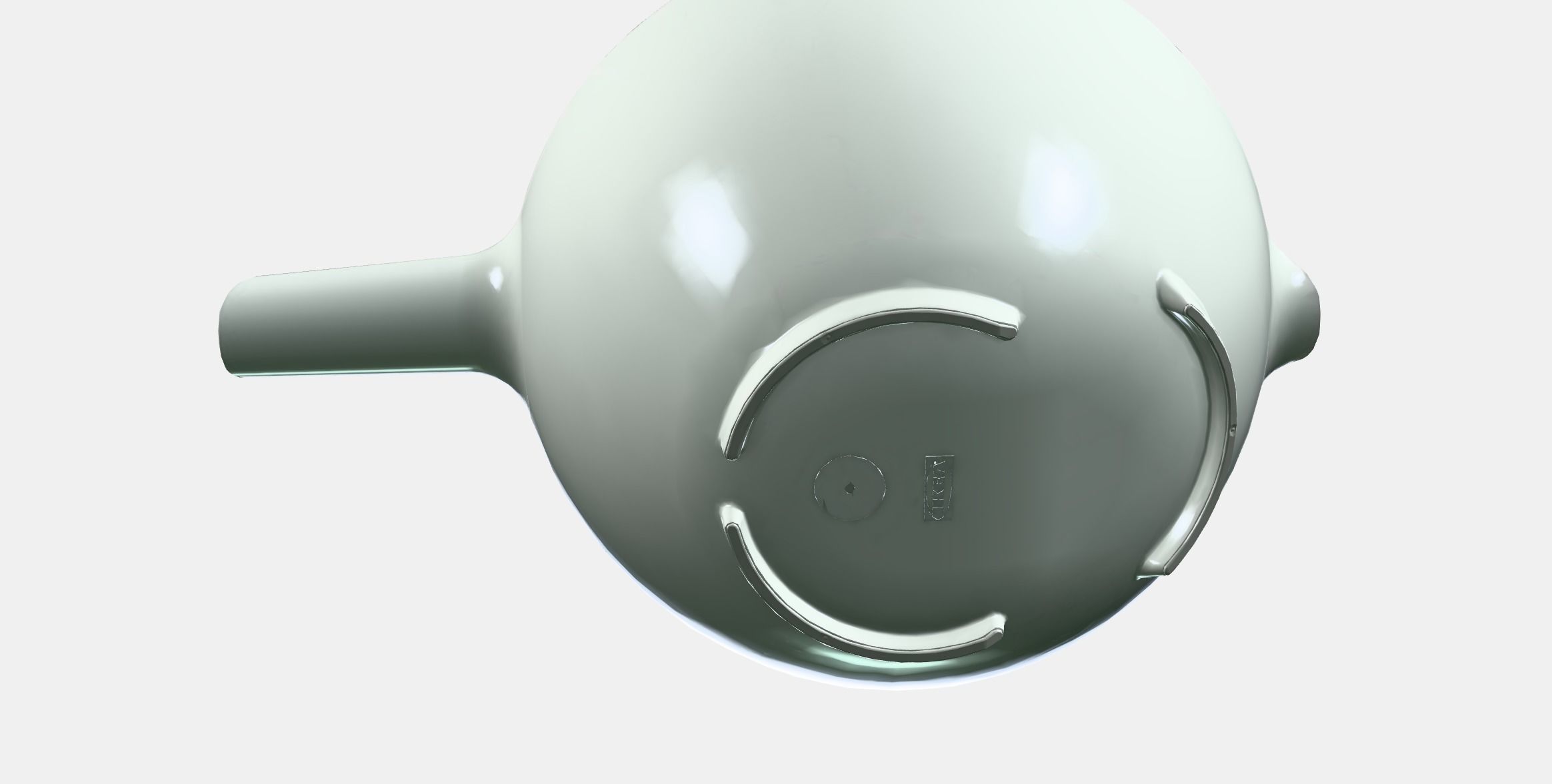 VISPNING Mixing bowl Low-poly 3D model_8