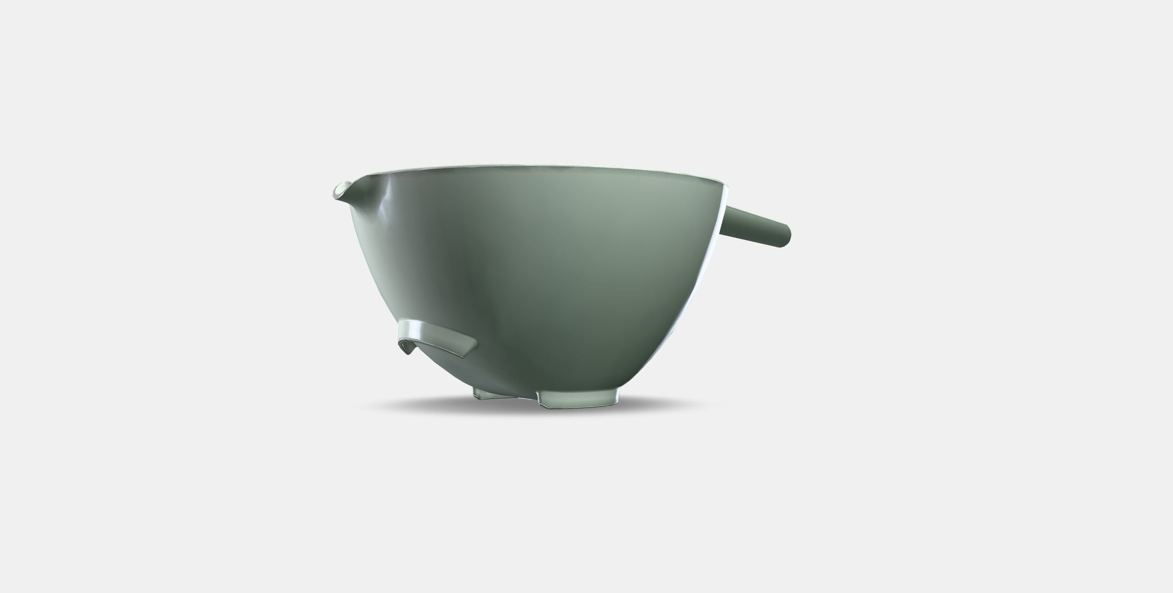 VISPNING Mixing bowl Low-poly 3D model_3