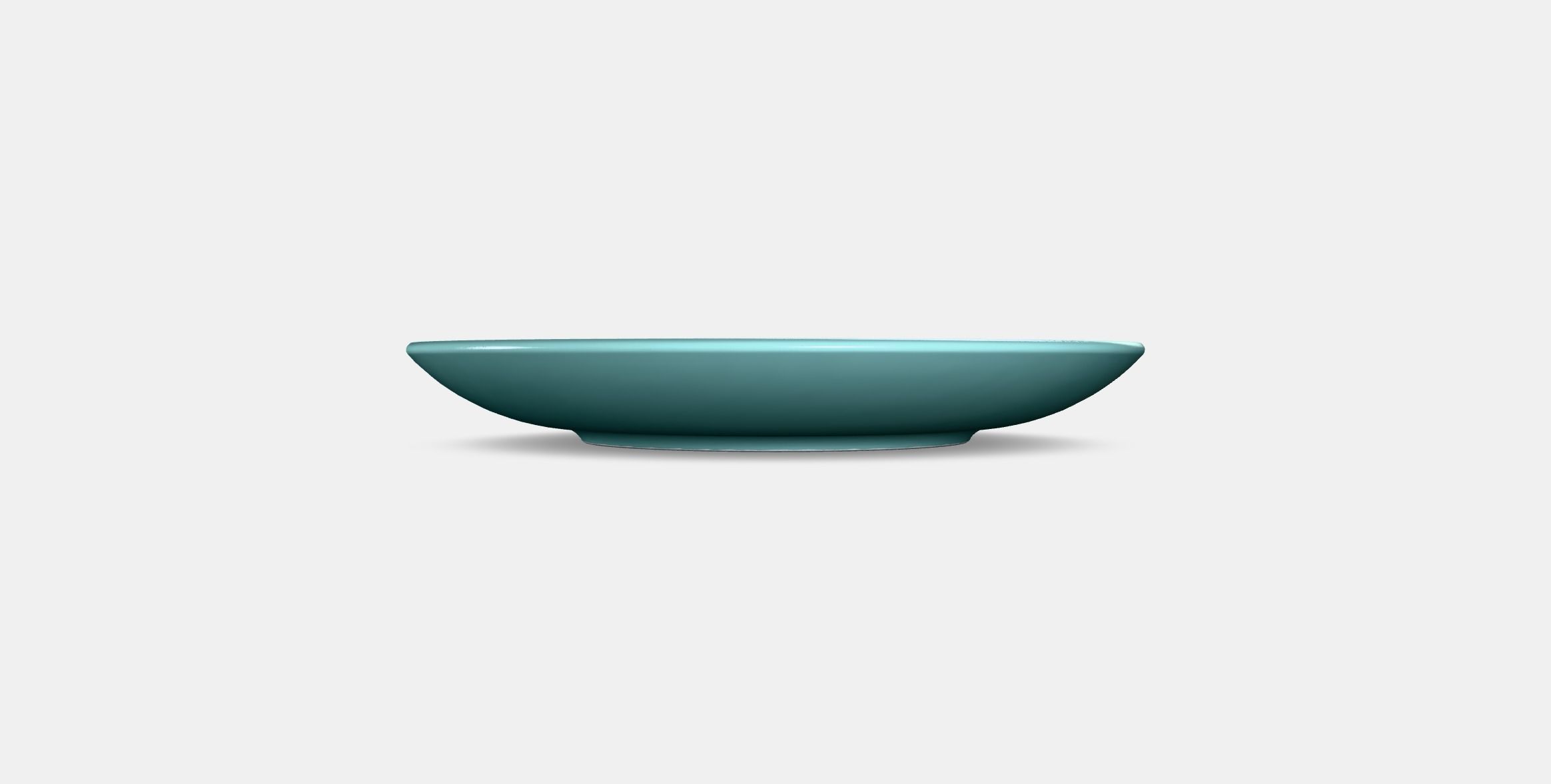 FARGKLAR Side plate 1 Low-poly 3D model_3