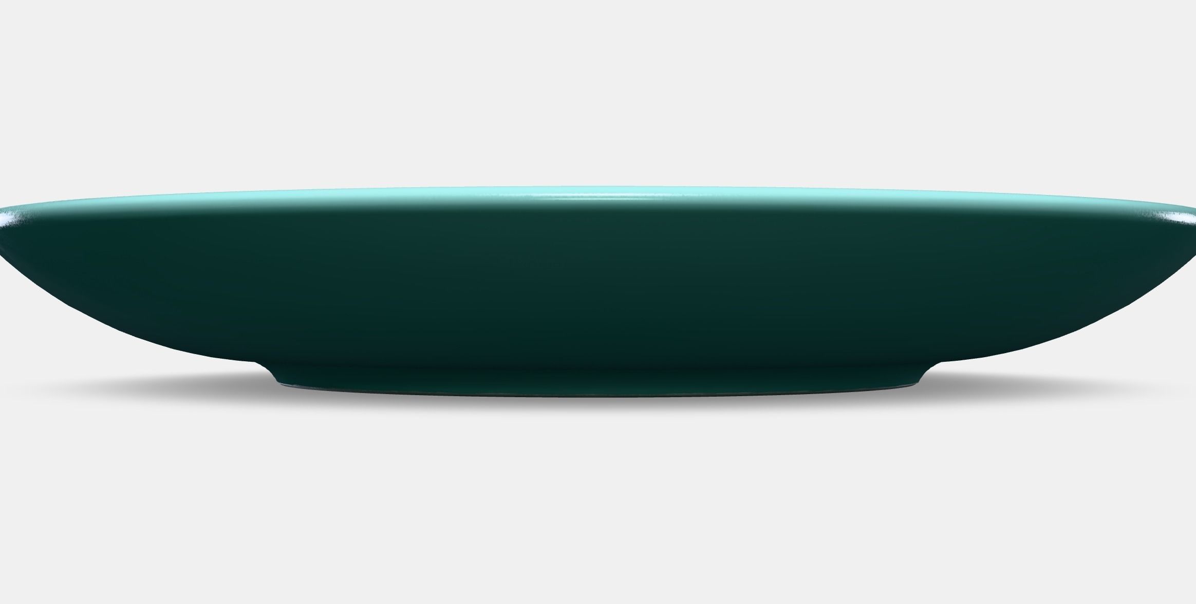 FARGKLAR Side plate 1 Low-poly 3D model_11