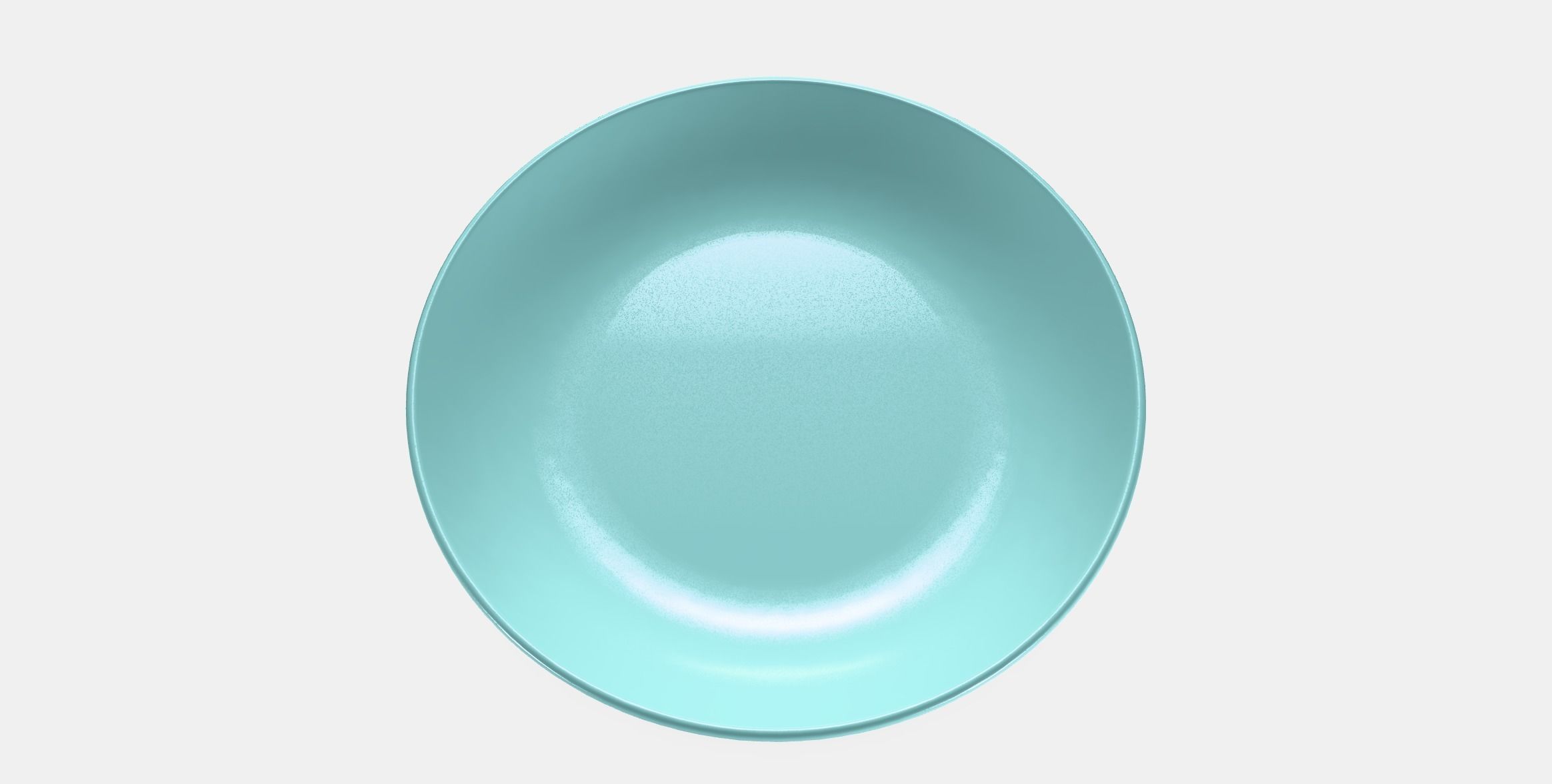 FARGKLAR Side plate 1 Low-poly 3D model_5