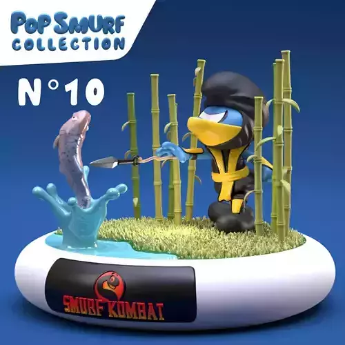 Pop Smurf Collection Scorpion 