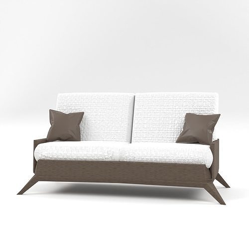 Scandinavian Sofa  3D model