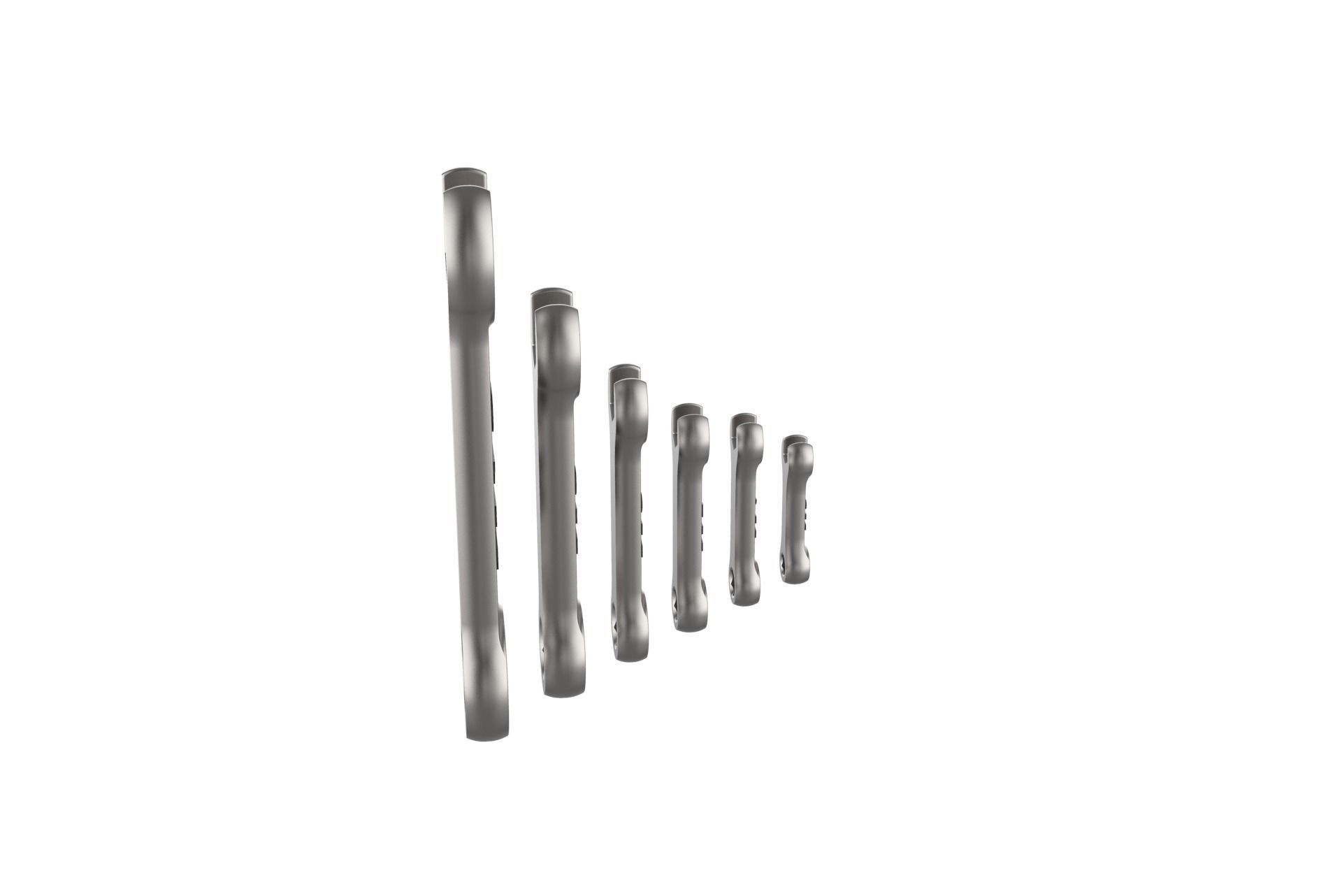 Combination Spanner Set 3D print model_10