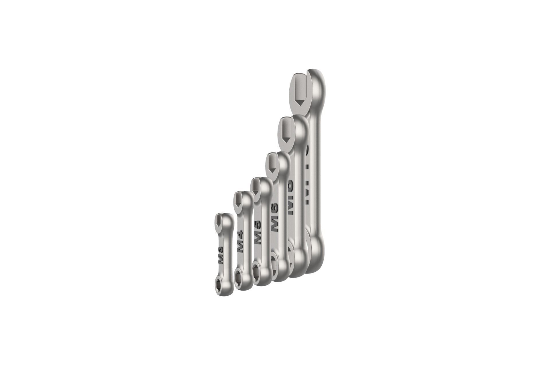 Combination Spanner Set 3D print model_5