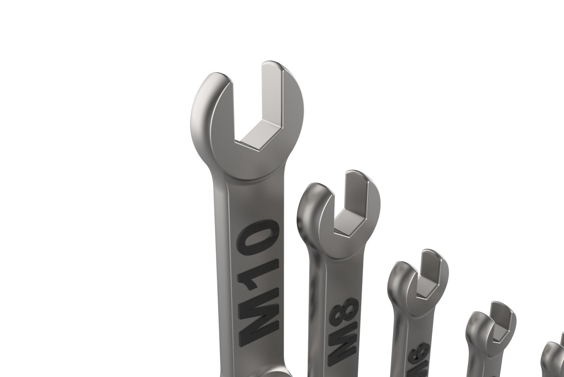 Combination Spanner Set 3D print model_12