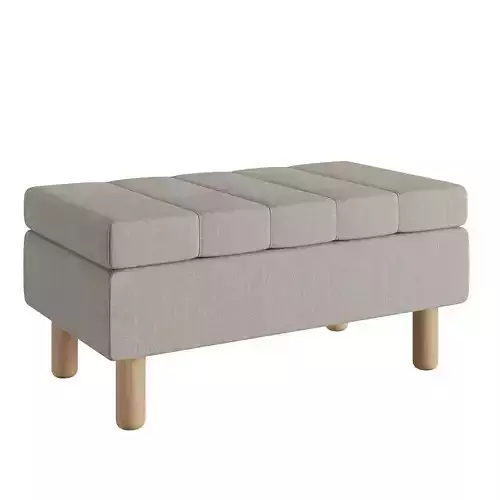Puff Bench 3D model