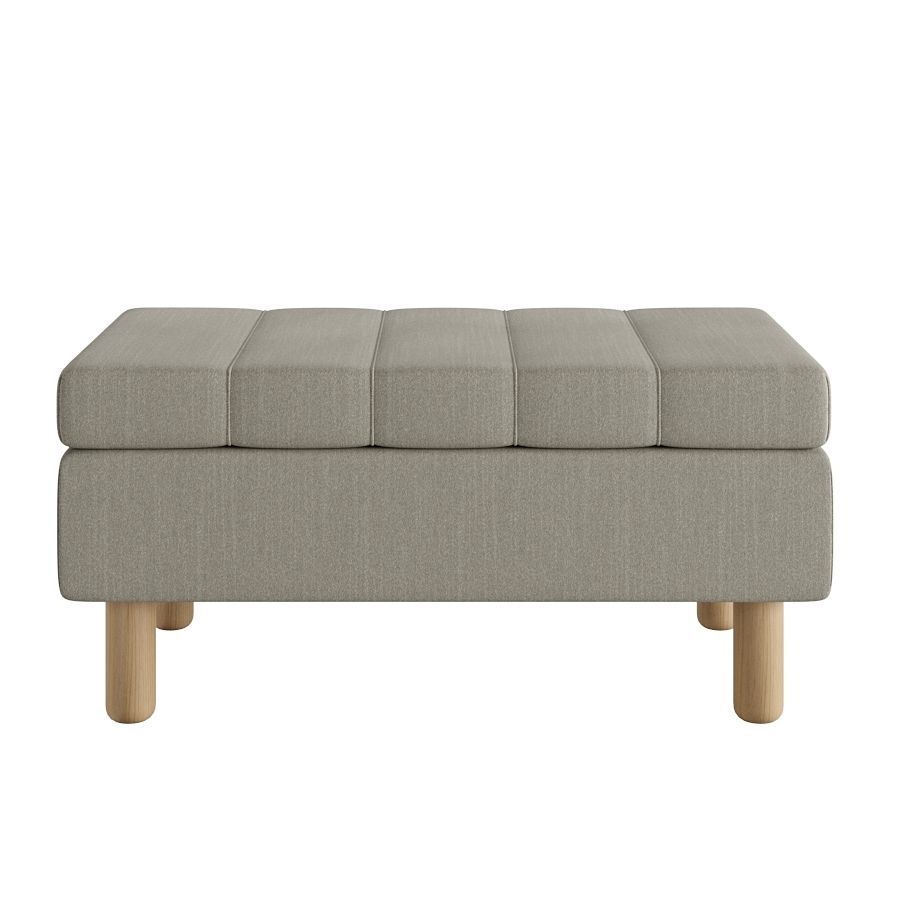 Puff Bench 3D model_1