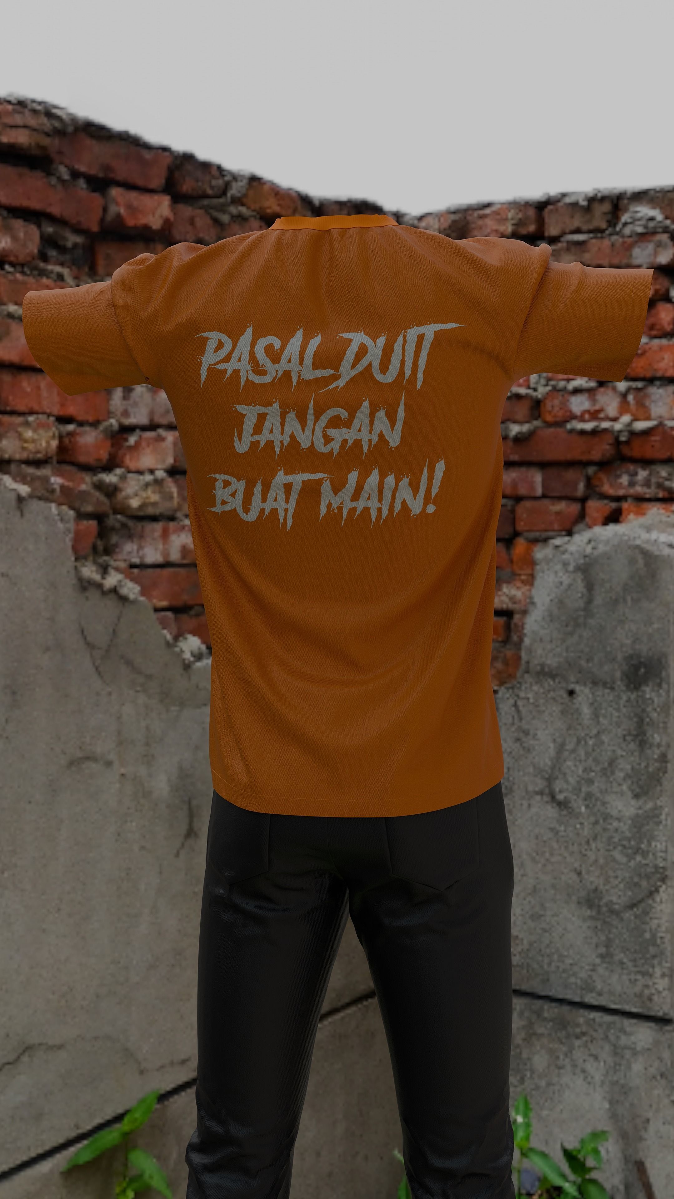 Free T-Shirt Animation Jumping Wall Texture_7