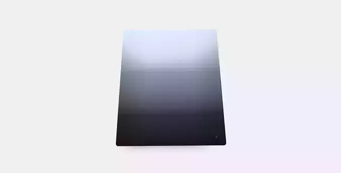 LAGAN Induction hob Low-poly 3D model