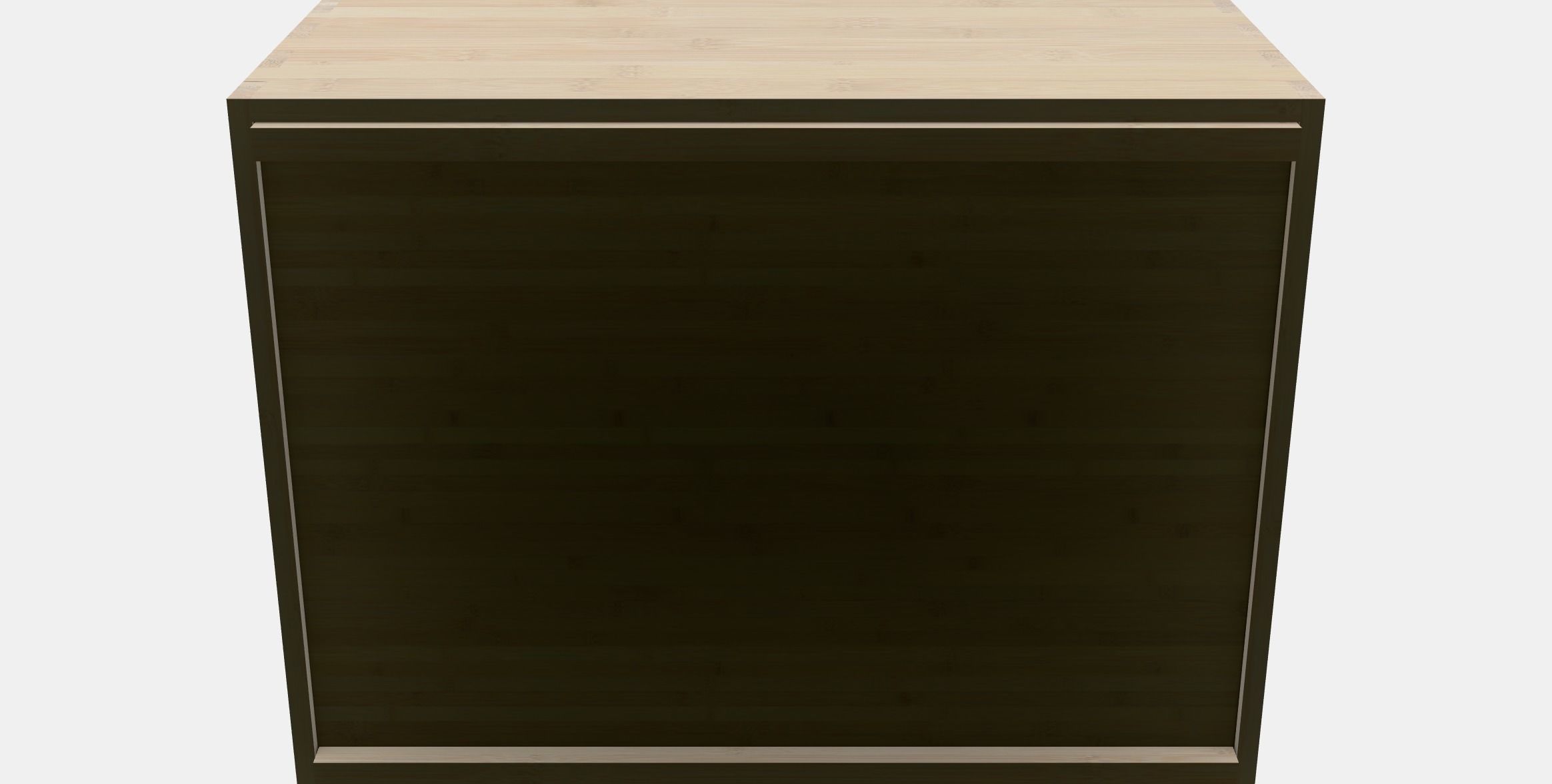 UPPDATERA Storage box Low-poly 3D model_6