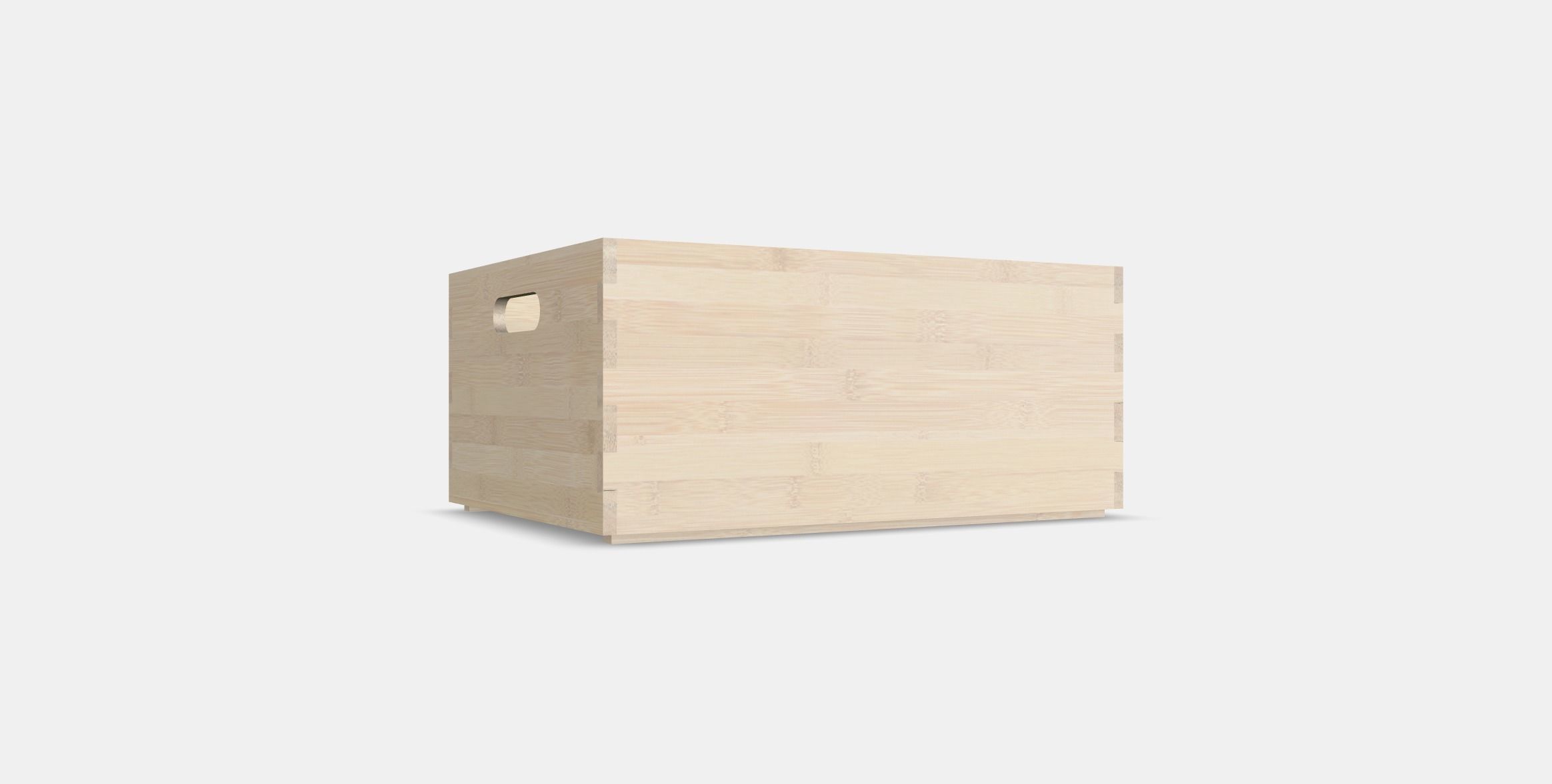 UPPDATERA Storage box Low-poly 3D model_16