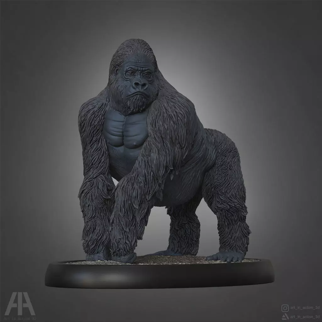 GORILLA 3D print model_0