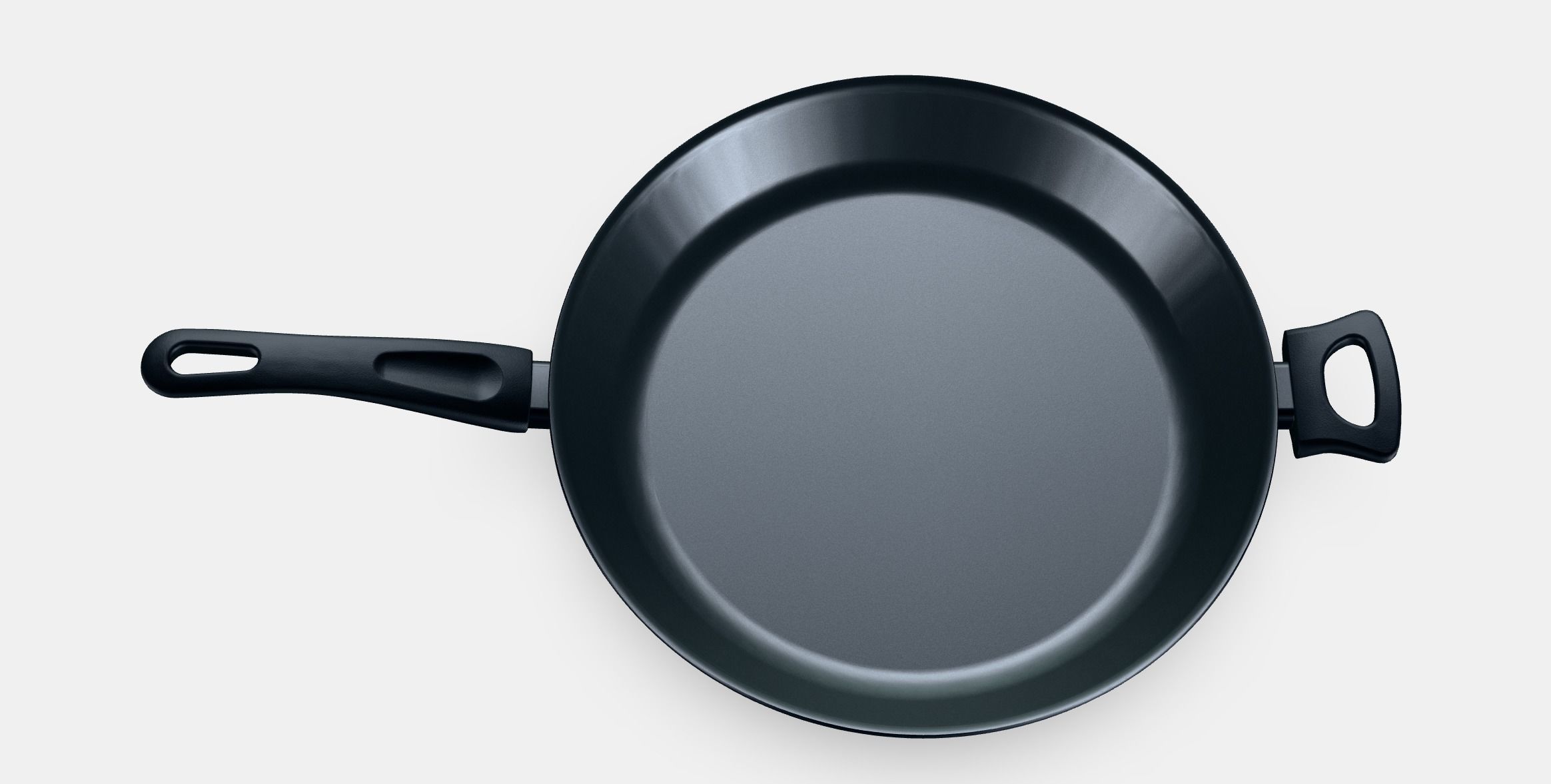 HEMLAGAD Frying pan 1 Low-poly 3D model_4