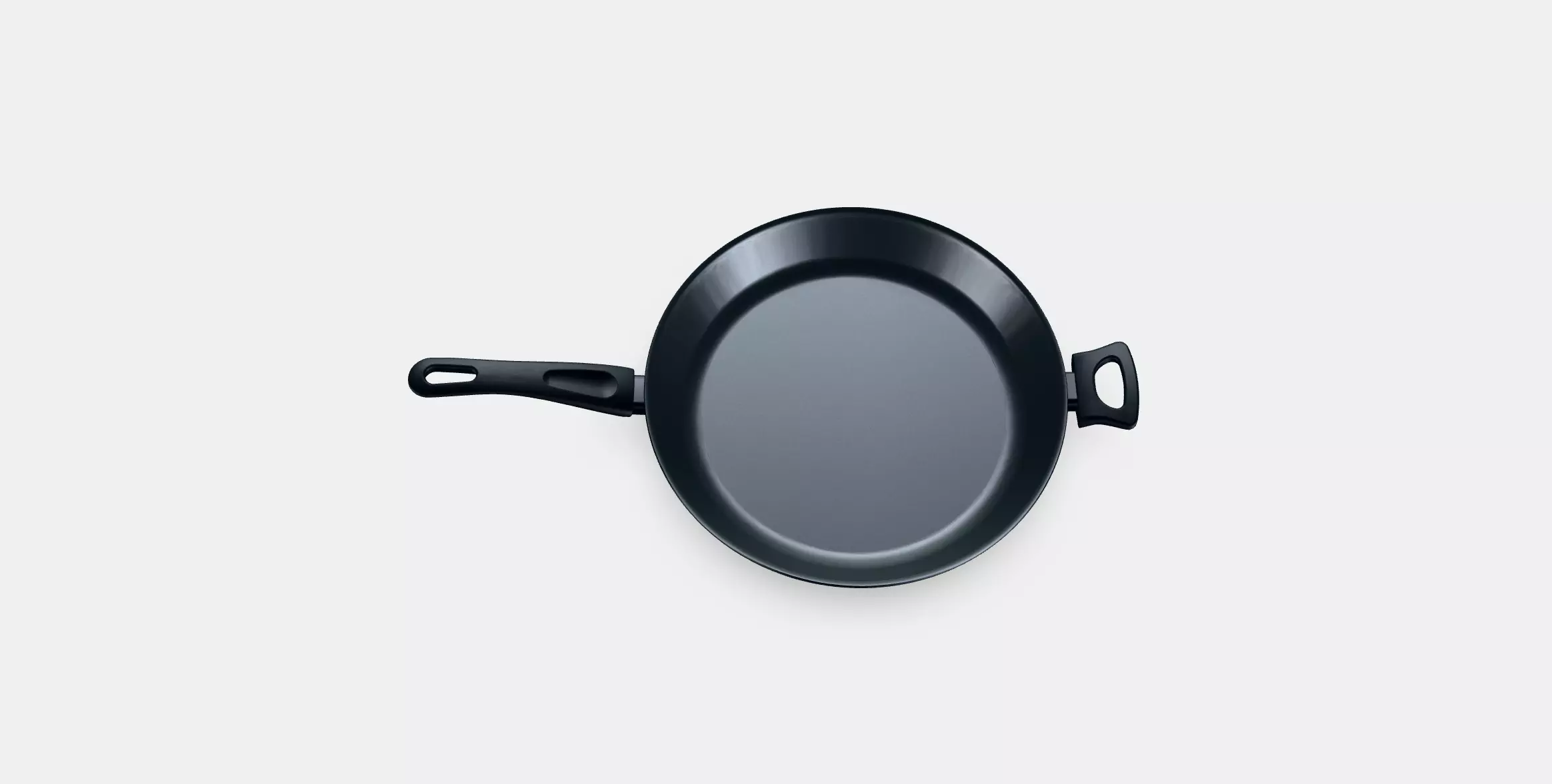 HEMLAGAD Frying pan 1 Low-poly 3D model_0